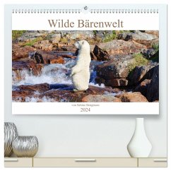 Wilde Bärenwelt (hochwertiger Premium Wandkalender 2024 DIN A2 quer), Kunstdruck in Hochglanz - Bengtsson, Sabine