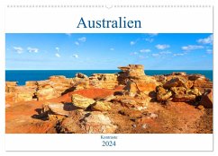 Australien - Kontraste (Wandkalender 2024 DIN A2 quer), CALVENDO Monatskalender