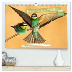 Faszination Wildlife (hochwertiger Premium Wandkalender 2024 DIN A2 quer), Kunstdruck in Hochglanz - Bauer, Frederic
