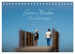 Green Meadow - Das Leben ist grün (Tischkalender 2024 DIN A5 quer), CALVENDO Monatskalender