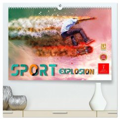 Sport Explosion (hochwertiger Premium Wandkalender 2024 DIN A2 quer), Kunstdruck in Hochglanz