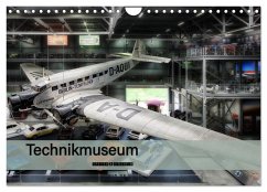 Technikmuseum Speyer & Sinsheim (Wandkalender 2024 DIN A4 quer), CALVENDO Monatskalender