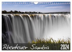 Abenteuer Sambia (Wandkalender 2024 DIN A4 quer), CALVENDO Monatskalender