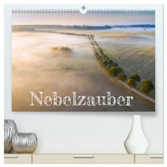 Nebelzauber (hochwertiger Premium Wandkalender 2024 DIN A2 quer), Kunstdruck in Hochglanz