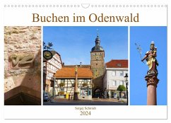 Buchen im Odenwald (Wandkalender 2024 DIN A3 quer), CALVENDO Monatskalender