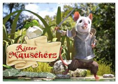 Ritter Mauseherz (Wandkalender 2024 DIN A2 quer), CALVENDO Monatskalender