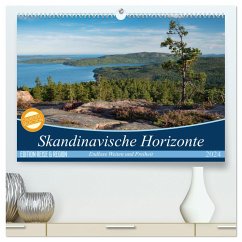 Skandinavische Horizonte (hochwertiger Premium Wandkalender 2024 DIN A2 quer), Kunstdruck in Hochglanz