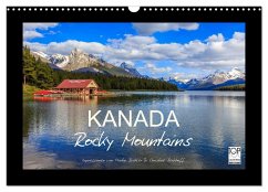 KANADA - Rocky Mountains (Wandkalender 2024 DIN A3 quer), CALVENDO Monatskalender