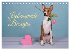 Liebenswerte Basenjis (Tischkalender 2024 DIN A5 quer), CALVENDO Monatskalender - Joswig, Angelika
