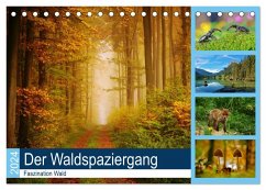 Der Waldspaziergang (Tischkalender 2024 DIN A5 quer), CALVENDO Monatskalender