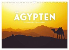 Ägypten - Im Land der Pyramiden. (Wandkalender 2024 DIN A3 quer), CALVENDO Monatskalender