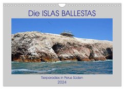 Die ISLAS BALLESTAS, Tierparadies in Perus Süden (Wandkalender 2024 DIN A4 quer), CALVENDO Monatskalender - Senff, Ulrich