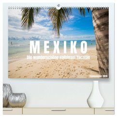 Mexiko - Die wunderschöne Halbinsel Yucatán Fotokalender 2024 (hochwertiger Premium Wandkalender 2024 DIN A2 quer), Kunstdruck in Hochglanz