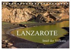 Lanzarote - Insel der Vulkane (Tischkalender 2024 DIN A5 quer), CALVENDO Monatskalender