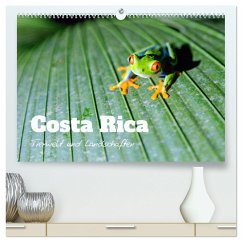 Costa Rica - Tierwelt und Landschaften (hochwertiger Premium Wandkalender 2024 DIN A2 quer), Kunstdruck in Hochglanz
