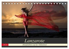 Lanzarote - Aktaufnahmen auf der Vulkaninsel (Tischkalender 2024 DIN A5 quer), CALVENDO Monatskalender