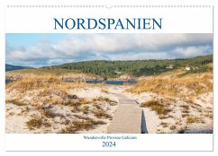 Nordspanien - Wundervolle Provinz Galicien (Wandkalender 2024 DIN A2 quer), CALVENDO Monatskalender