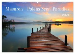 Masuren - Polens Seen-Paradies (Wandkalender 2024 DIN A2 quer), CALVENDO Monatskalender