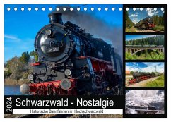 Schwarzwald-Nostalgie (Tischkalender 2024 DIN A5 quer), CALVENDO Monatskalender