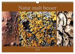 Natur malt besser (Wandkalender 2024 DIN A3 quer), CALVENDO Monatskalender - weis, Stefan