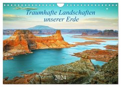 Traumhafte Landschaften unserer Erde (Wandkalender 2024 DIN A4 quer), CALVENDO Monatskalender - Großkopf, Rainer