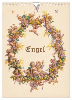 Engel (Wandkalender 2024 DIN A4 hoch), CALVENDO Monatskalender