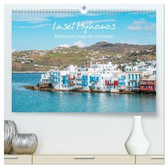 Insel Mykonos - Bilderbuch-Insel der Kykladen (hochwertiger Premium Wandkalender 2024 DIN A2 quer), Kunstdruck in Hochglanz