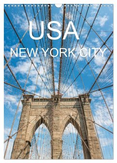 USA - New York City (Wandkalender 2024 DIN A3 hoch), CALVENDO Monatskalender - pixs:sell