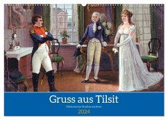 Gruss aus Tilsit - Historische Stadtansichten (Wandkalender 2024 DIN A2 quer), CALVENDO Monatskalender - Löwis of Menar, Henning von
