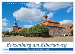 Boizenburg an der Elbe - Fliesenstadt im Dreiländereck (Wandkalender 2024 DIN A4 quer), CALVENDO Monatskalender - Bussenius, Beate