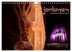 Jordanien - Wüstenzauber & Weltwunder (Wandkalender 2024 DIN A4 quer), CALVENDO Monatskalender