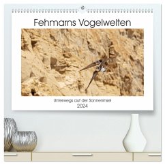 Fehmarn Vogelwelten (hochwertiger Premium Wandkalender 2024 DIN A2 quer), Kunstdruck in Hochglanz