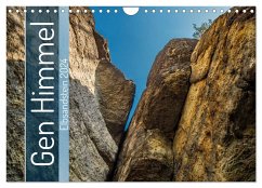 Gen Himmel - Elbsandstein (Wandkalender 2024 DIN A4 quer), CALVENDO Monatskalender - Walther, Kevin