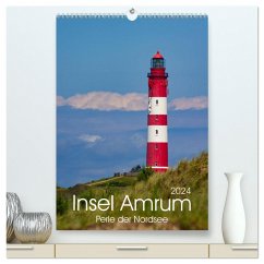 Insel Amrum (hochwertiger Premium Wandkalender 2024 DIN A2 hoch), Kunstdruck in Hochglanz