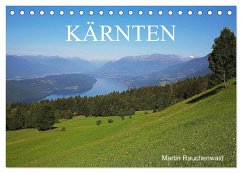 Kärnten (Tischkalender 2024 DIN A5 quer), CALVENDO Monatskalender