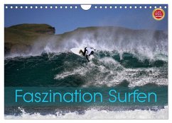 Faszination Surfen (Wandkalender 2024 DIN A4 quer), CALVENDO Monatskalender - Cross, Martina