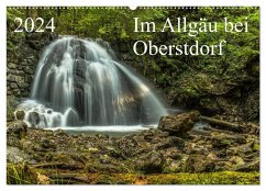 Im Allgäu bei Oberstdorf (Wandkalender 2024 DIN A2 quer), CALVENDO Monatskalender