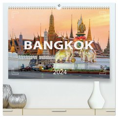 BANGKOK Hauptstadt von Thailand (hochwertiger Premium Wandkalender 2024 DIN A2 quer), Kunstdruck in Hochglanz