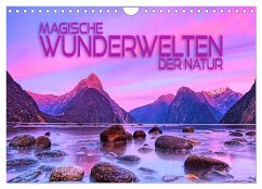 Magische Wunderwelten der Natur (Wandkalender 2024 DIN A4 quer), CALVENDO Monatskalender
