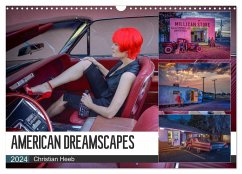 American Dreamscapes (Wandkalender 2024 DIN A3 quer), CALVENDO Monatskalender
