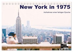 New York in 1975 (Tischkalender 2024 DIN A5 quer), CALVENDO Monatskalender