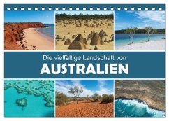 Die vielfältige Landschaft von Australien (Tischkalender 2024 DIN A5 quer), CALVENDO Monatskalender