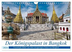 Der Königspalast in Bangkok (Wandkalender 2024 DIN A4 quer), CALVENDO Monatskalender - Hartner, Bernd