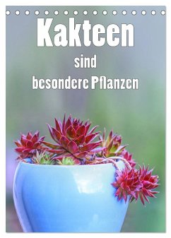 Kakteen sind besondere Pflanzen (Tischkalender 2024 DIN A5 hoch), CALVENDO Monatskalender - Brunner-Klaus, Liselotte