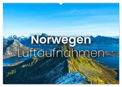 Norwegen Luftaufnahmen (Wandkalender 2024 DIN A2 quer), CALVENDO Monatskalender