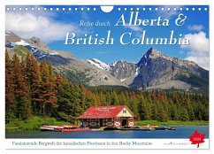 Reise durch Alberta und British Columbia (Wandkalender 2024 DIN A4 quer), CALVENDO Monatskalender - Thiem-Eberitsch, Jana