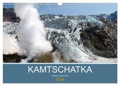 Kamtschatka - Vulkane, Asche, Eis (Wandkalender 2024 DIN A3 quer), CALVENDO Monatskalender - Geschke, Sabine