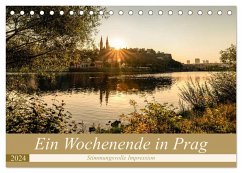 Ein Wochenende in Prag (Tischkalender 2024 DIN A5 quer), CALVENDO Monatskalender