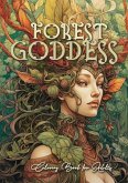 Forest Goddess Grayscale Coloring Book for Adults   Forest Grayscale Coloring Book   Beautiful Forest Women