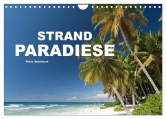 Strandparadiese (Wandkalender 2024 DIN A4 quer), CALVENDO Monatskalender